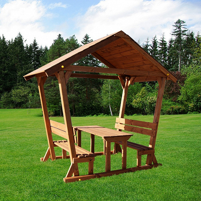 Беседка дачная из дерева. Отличное качество! Минск - изображение 1