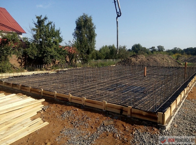 Плитный фундамент для вашего будущего дома! Минск - изображение 1