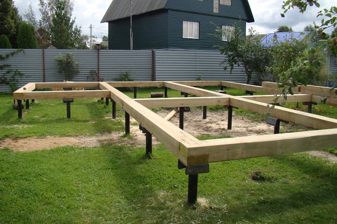 Монтаж свайного фундамента под ключ. Минск - изображение 1