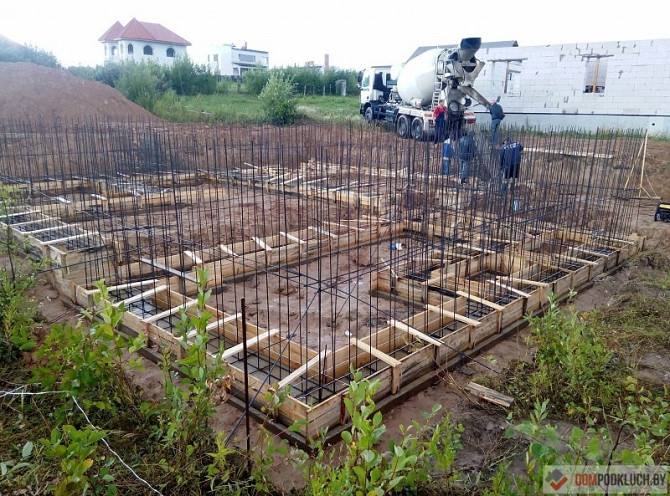 Строительство фундамента под дом. Минск - изображение 1