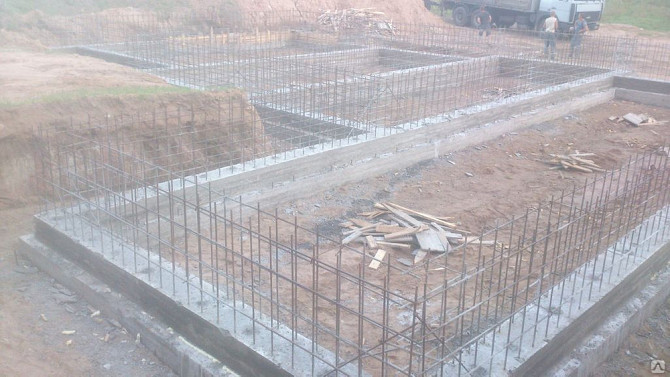 Ленточный фундамент. Минск - изображение 1