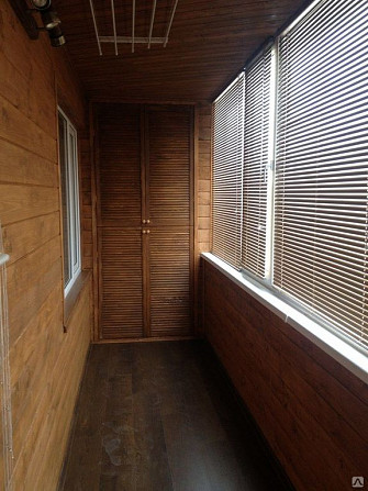 Обшивка вагонкой балконов и лоджий. Минск - изображение 1