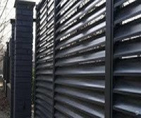 Установка забора жалюзи профнастил Минск - изображение 1