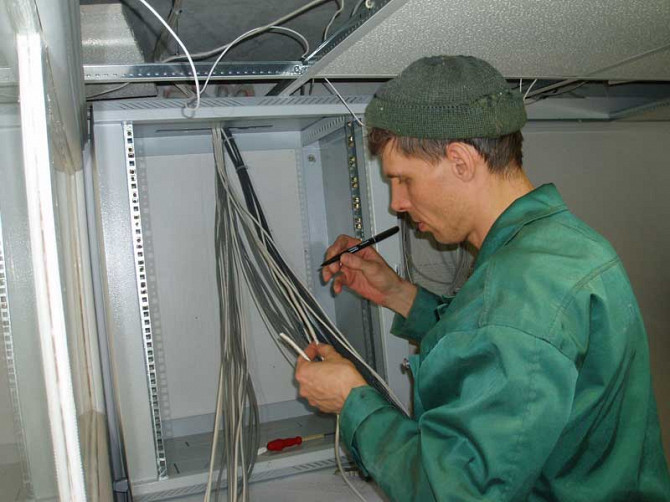 ПРОКЛАДКА И УСТАНОВКА ТЕЛЕФОННОГО КАБЕЛЯ Минск - изображение 1