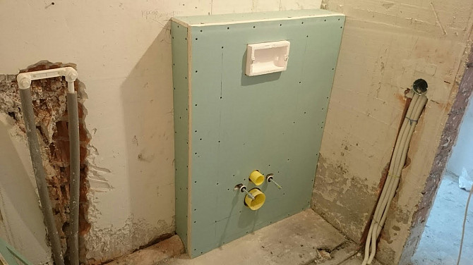 Короба из гипсокартона потолочные,стеновые ,для зашивки стояков,инсталляции. Минск - изображение 1