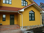 Покраска фасада дома Минск