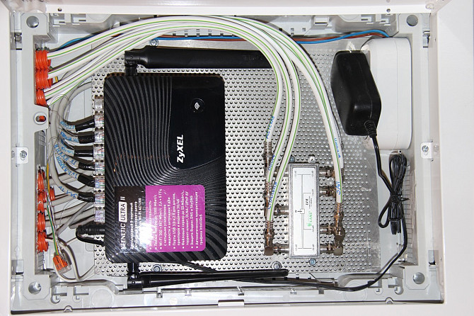 Монтаж слаботочной системы в щите Минск - изображение 1