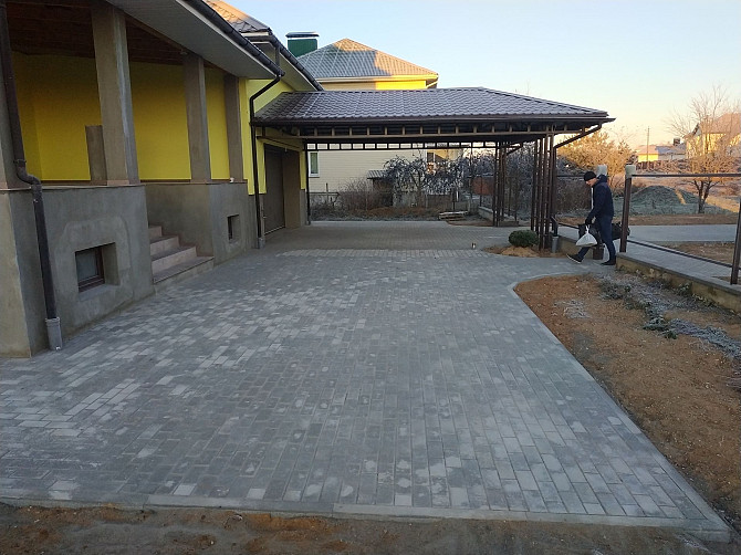 Укладка тротуарной плитки Минск - изображение 1