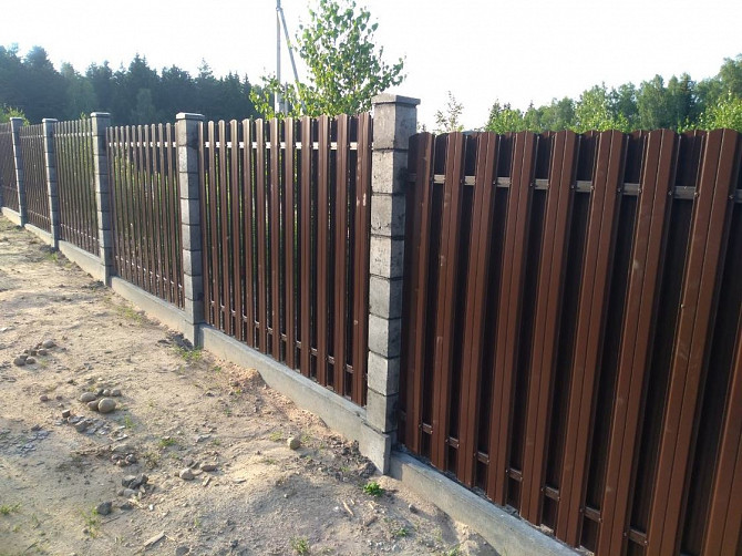Установка заборов любой сложности и конфигурации Минск - изображение 1