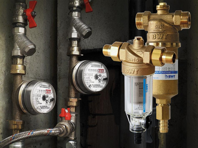 Монтаж и подключение фильтров тонкой очистки Минск - изображение 1