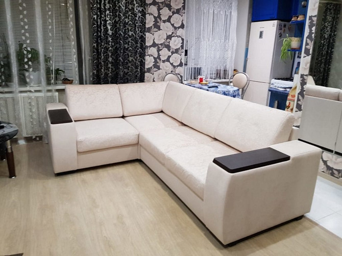 ПЕРЕТЯЖКА УГЛОВОГО ДИВАНА Минск - изображение 1