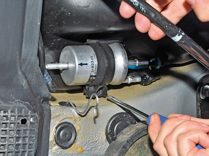 ЗАМЕНА ТОПЛИВНОГО ФИЛЬТРА (БЕНЗИН) Минск - изображение 1