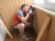 Обшивка вагонкой, панелями ПВХ балконов, балконы под ключ. Минск