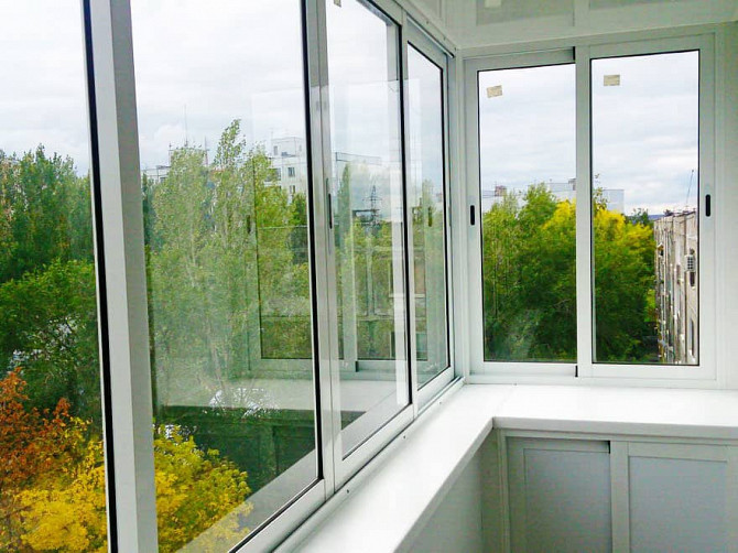 Алюминиевые балконные раздвижные рамы системы Provedal. Минск - изображение 1
