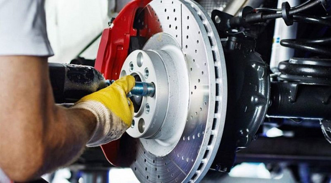 ЗАМЕНА ТОРМОЗНЫХ ДИСКОВ Минск - изображение 1