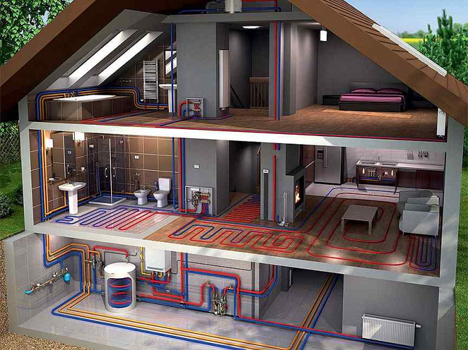 Правильная система ОТОПЛЕНИЯ ДОМА. Консультации и монтаж, ЗВОНИТЕ! Минск - изображение 1