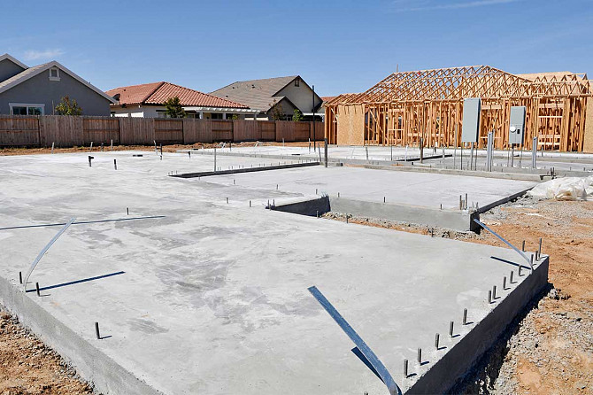 Плитный фундамент - надежное основание будущего дома. Заказывайте у нас! Минск - изображение 1