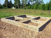 Фундамент для бани. Построили коттедж - нужна банька! Минск