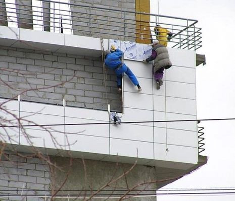 МОНТАЖ ВЕНТИЛИРУЕМЫХ ФАСАДОВ Минск - изображение 1