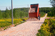 Основания и покрытия из песчано-гравийных смесей Минск