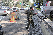 Демонтаж стен в грунте и подпорных стен Минск