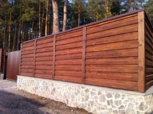 Заборы из дерева Минск - изображение 1