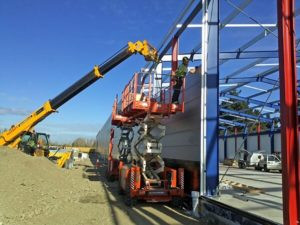 Стены из металлических панелей с утеплением и полистовой сборки Минск - изображение 1