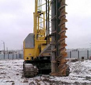 Бурение грунта под сваи Минск