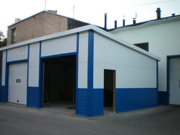Строительство СТО из сэндвич-панелей Минск - изображение 1