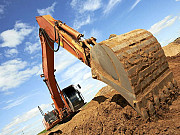 Разработка грунта экскаватором Минск