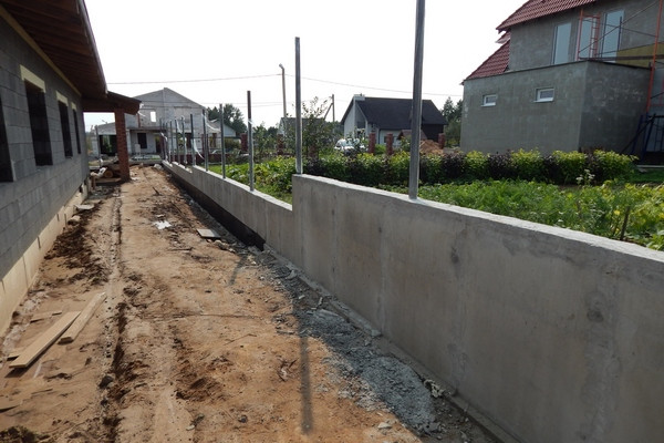 Строительство бетонных заборов Минск - изображение 1