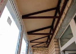 Установка крыши балкона Минск - изображение 1