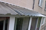 Установка крыши балкона Минск