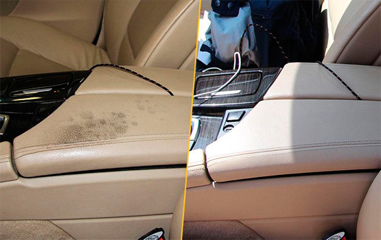 Покраска пластика и кожи салона автомобиля Минск - изображение 1