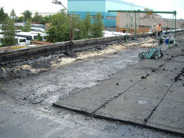 Разборка покрытия крыши Минск - изображение 1