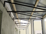 Монтаж крыши балкона Брест