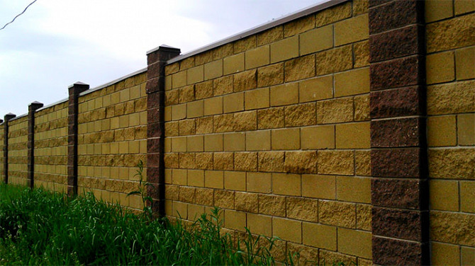 Строительство забора из бетонных блоков Брест - изображение 1